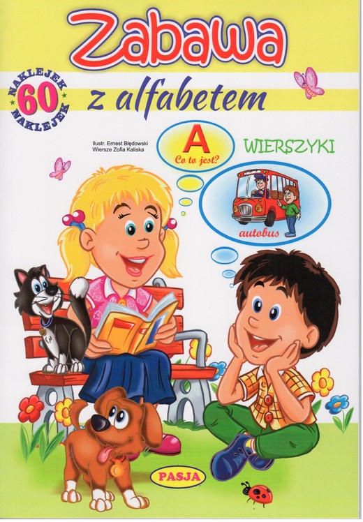 okładka Zabawa z alfabetem książka | Opracowanie zbiorowe