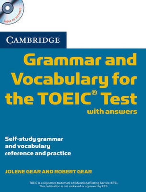 okładka Cambridge Grammar and Vocabulary for the TOEIC with answers + CD książka