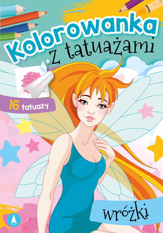 okładka Wróżki. Kolorowanka z tatuażami książka | Opracowanie zbiorowe