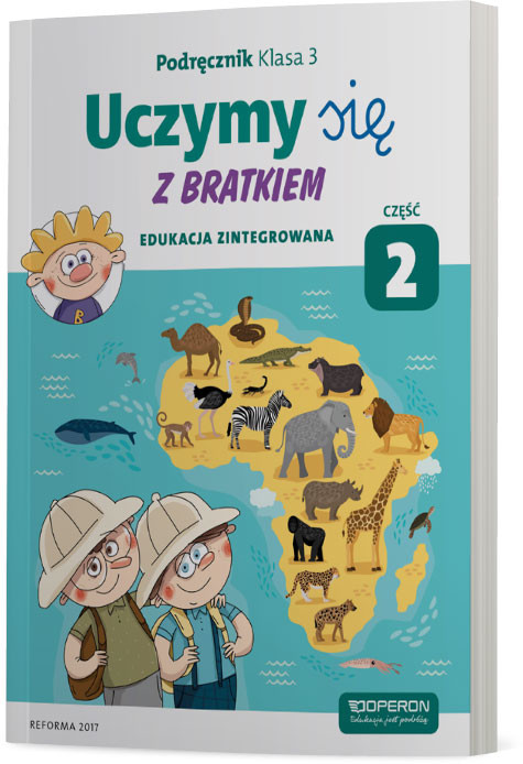 okładka Uczymy się z Bratkiem 3 Podręcznik część 2 szkoła podstawowa książka | Małgorzata Rożyńska