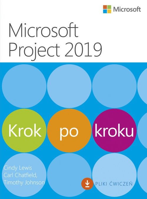 okładka Microsoft project 2019 krok po kroku książka