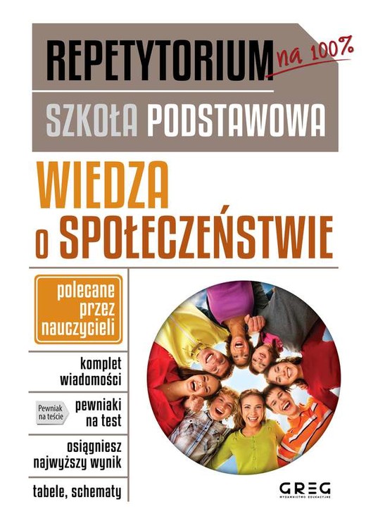 okładka Wiedza o społeczeństwie. Repetytorium. Szkoła podstawowa książka | Opracowanie zbiorowe