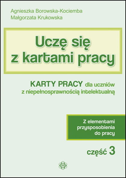 okładka Uczę się z kartami pracy część 3 książka | Agnieszka Borowska-Kociemba, Małgorzata Krukowska