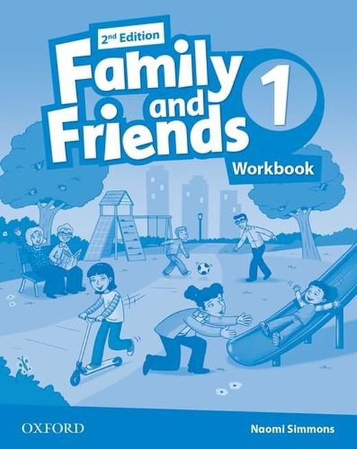 okładka Family and Friends 1 2nd edition Workbook książka