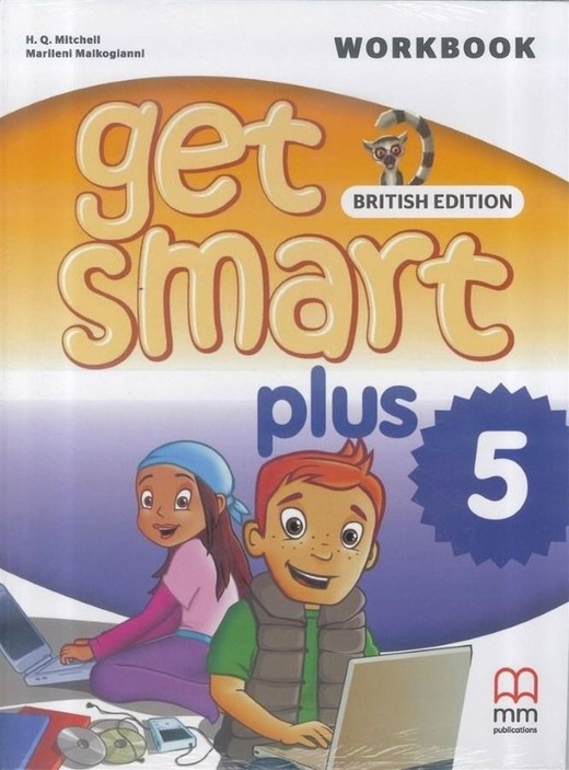 okładka Get Smart Plus 5 Workbook (Includes Cd-Rom) książka | Marileni Malkogianni, T.J. Mitchell