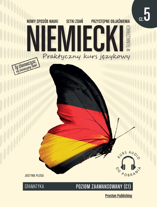 okładka Niemiecki w tłumaczeniach. Gramatyka 5. Poziom C1 książka