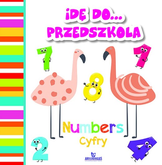 okładka Idę do przedszkola cyfry numbers książka | Ewelina Grzankowska