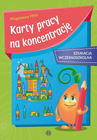 okładka Karty pracy na koncentrację edukacja wczesnoszkolna książka | Hinz Magdalena