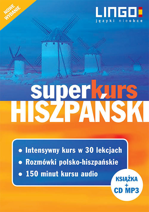 okładka Hiszpański superkurs książka + CD książka | Justyna Jannasz