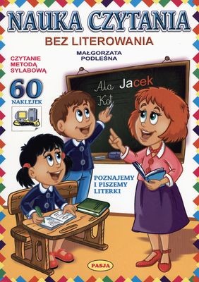 okładka Nauka czytania bez literowania książka | Podleśna Małgorzata