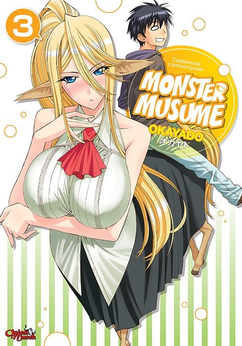 okładka Monster Musume. Tom 3 książka