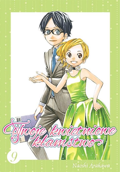 okładka Twoje kwietniowe kłamstwo. Tom 9 książka