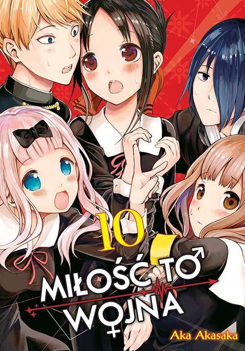 okładka KAGUYA-SAMA Miłość to wojna. Tom 10 książka | Aka Akasaka