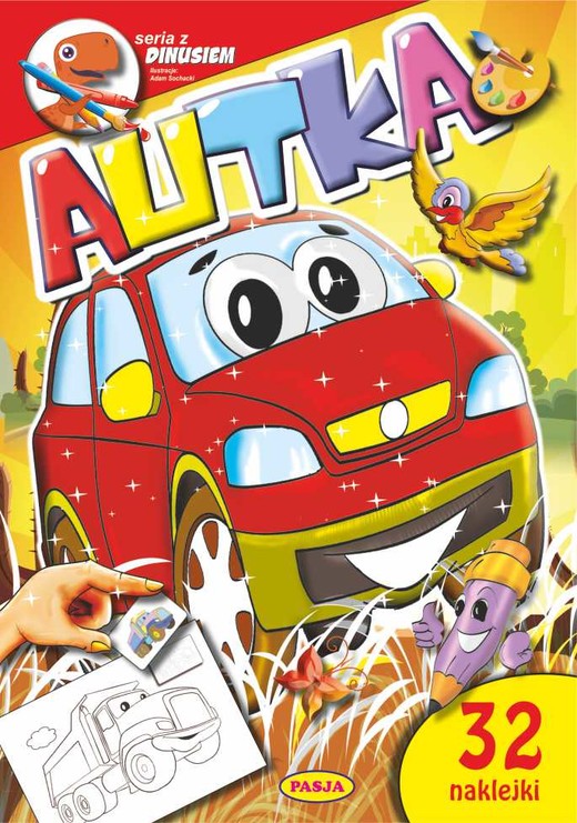 okładka Autka książka