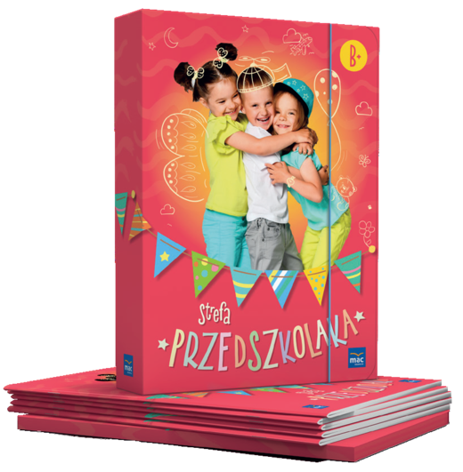 okładka Pakiet Strefa przedszkolaka Poziom B+ Sześciolatek książka | Opracowanie zbiorowe