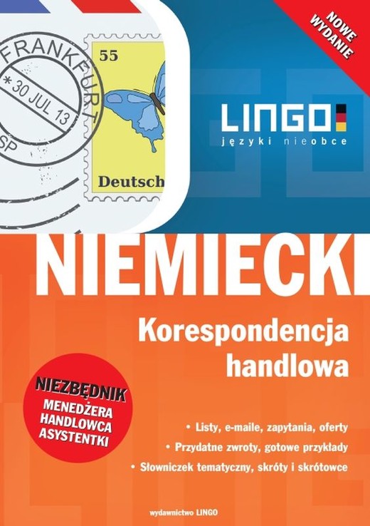 okładka Niemiecki korespondencja handlowa książka | Iwona Kienzler