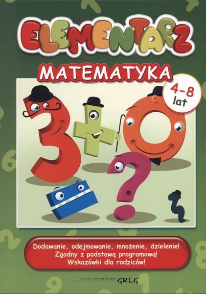 okładka Matematyka elementarz książka | Opracowanie zbiorowe