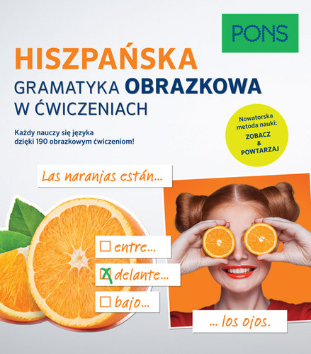 okładka Hiszpańska gramatyka obrazkowa w ćwiczeniach PONS książka | Opracowanie zbiorowe