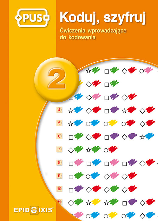 okładka PUS Koduj, szyfruj 2 - Ćwiczenia wprowadzające do kodowania książka