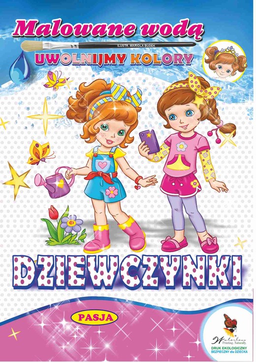 okładka Dziewczynki. Malowane wodą książka | Budek Mariola