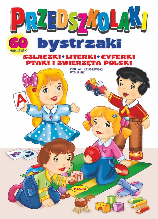 okładka Przedszkolaki bystrzaki książka