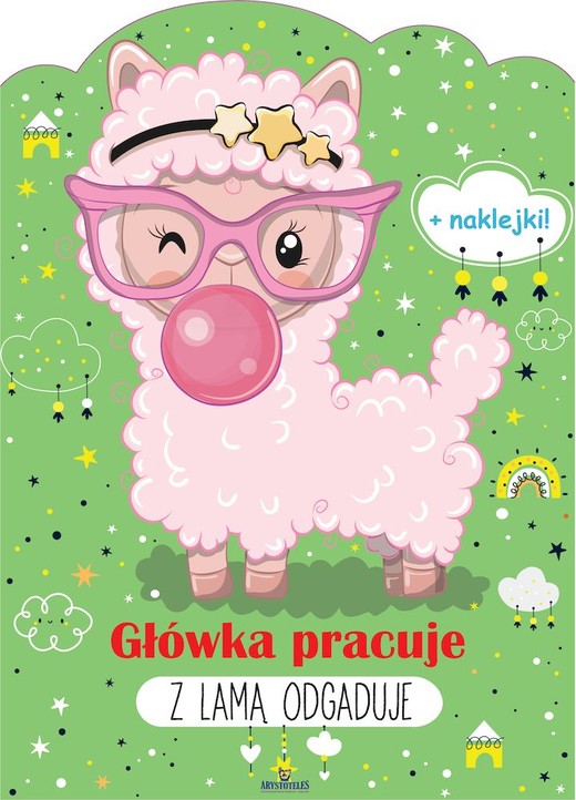 okładka Z lamą odgaduje. Główka pracuje książka | Ewelina Grzankowska