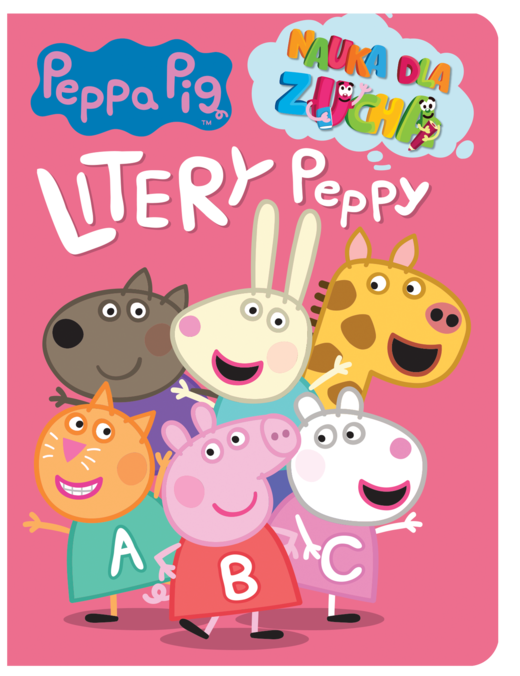 okładka Litery. Nauka dla zucha. Świnka Peppa książka | Opracowanie zbiorowe