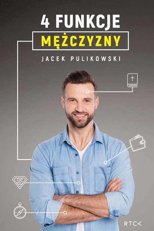 okładka 4 funkcje mężczyzny książka | Pulikowski Jacek