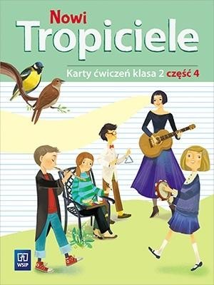 okładka Nowi tropiciele karty ćwiczeń klasa 2 część 4 edukacja wczesnoszkolna 168774 książka | Praca Zbiorowa