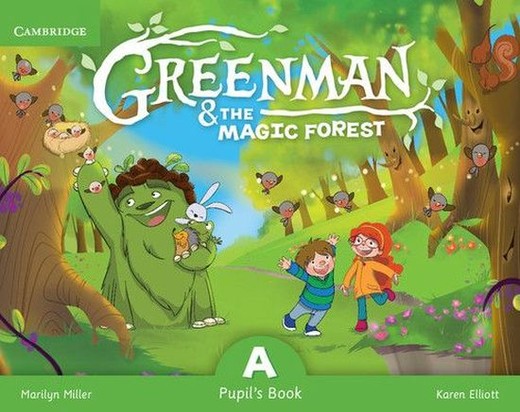okładka Greenman and the Magic Forest A Pupil's Book with Stickers and Pop-outs książka