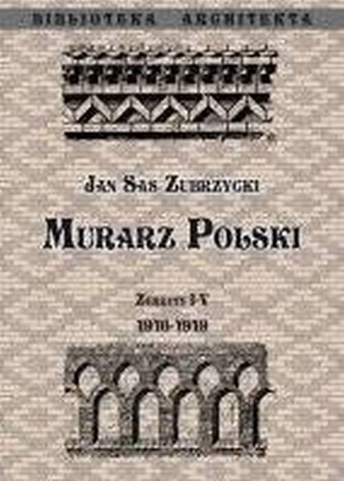 okładka MURARZ POLSKI. ZESZYT 1-4 1916-1919 książka