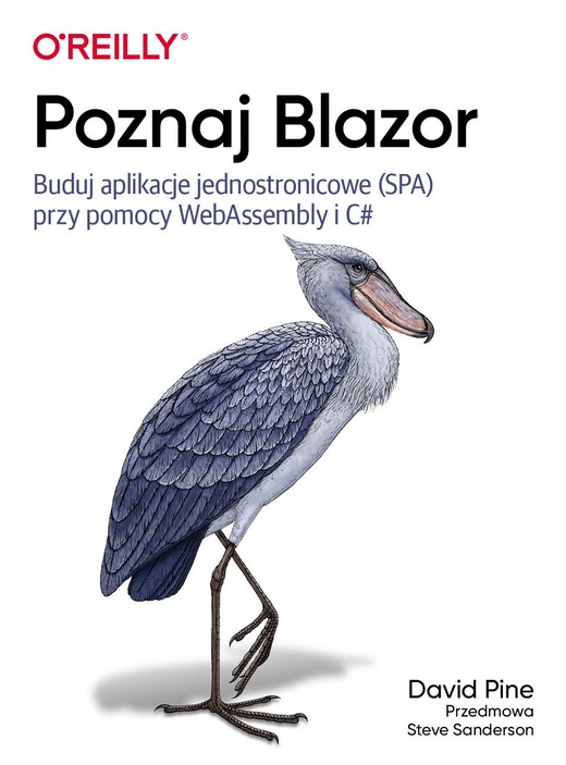 okładka Poznaj Blazor. Buduj jednostronicowe aplikacje przy pomocy WebAssembly i C# książka