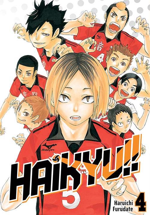 okładka Haikyu!! Tom 4 książka