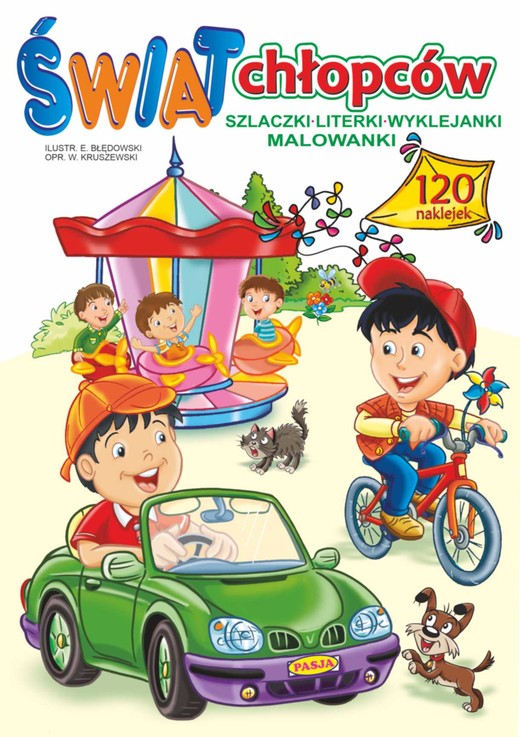 okładka Świat chłopców książka | Kruszewski Włodzimierz