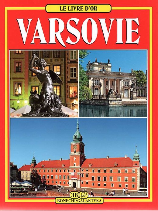 okładka Warszawa. Złota księga wer. francuska książka