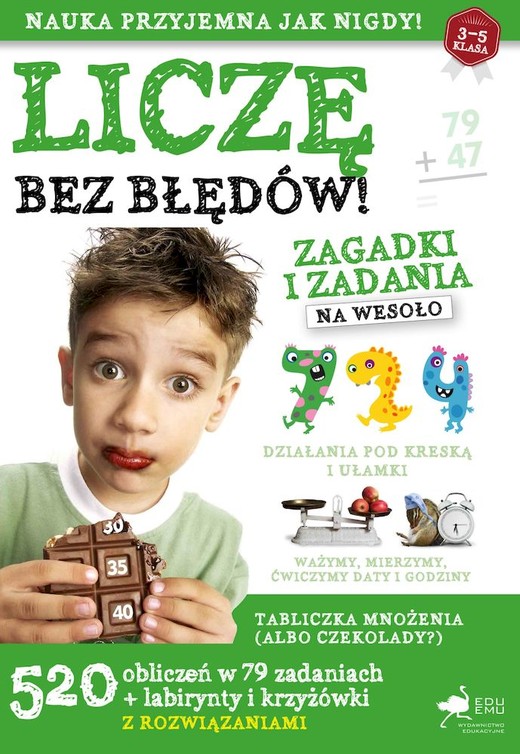okładka Liczę bez błędów. Zagadki i zadania na wesoło wyd. 2023 książka | Opracowanie zbiorowe
