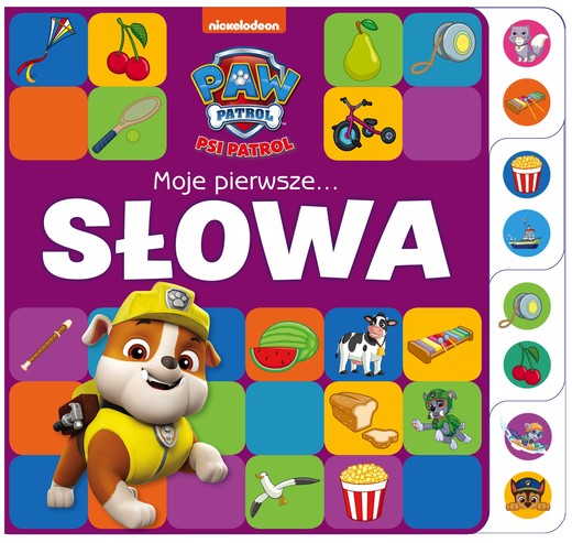 okładka Moje pierwsze… Słowa. Psi Patrol książka | Opracowanie zbiorowe