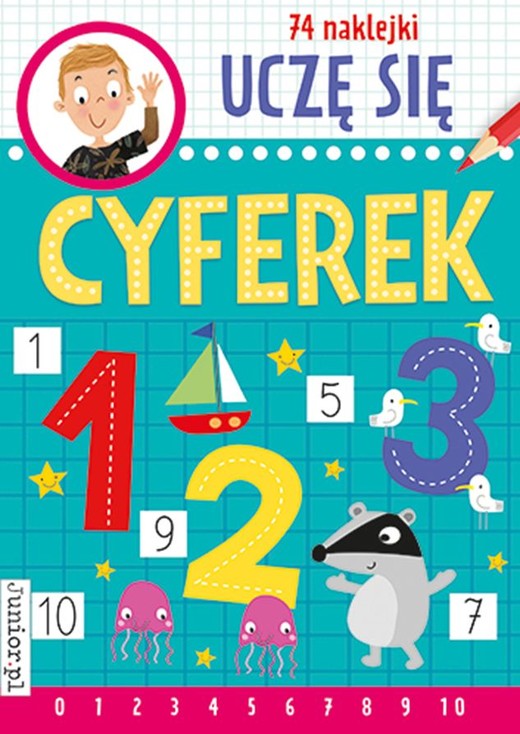 okładka Uczę się cyferek książka | Opracowanie zbiorowe