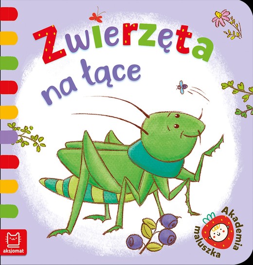 okładka Zwierzęta na łące. Akademia maluszka książka | Anna Podgórska