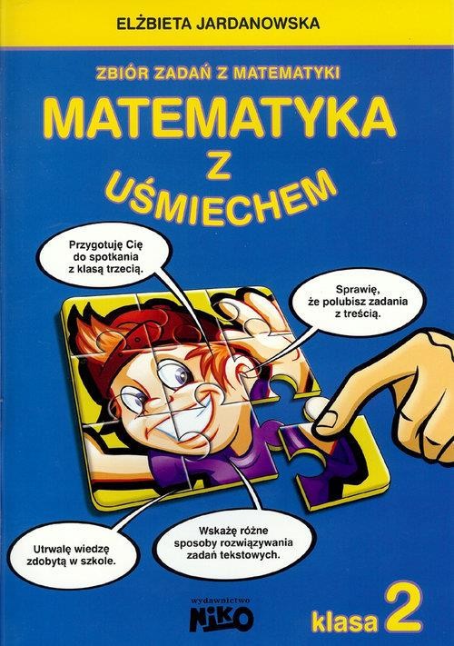 okładka Matematyka z uśmiechem klasa 2 książka