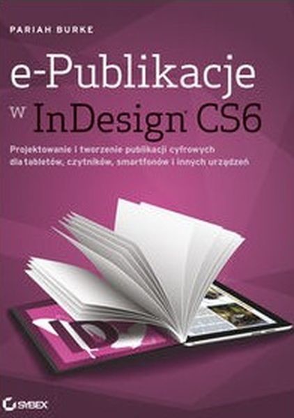 okładka E-publikacje w indesign CS6 książka
