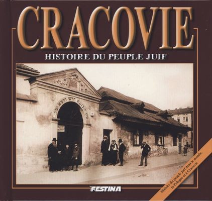 okładka Kraków historia żydów wer. francuska książka | Rafał Jabłoński