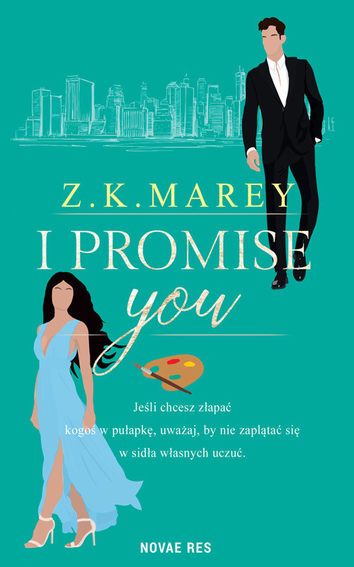 okładka I promise you książka | Z.K. Marey