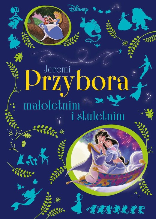 okładka Jeremi Przybora małoletnim i stuletnim. Disney książka | Jeremi Przybora