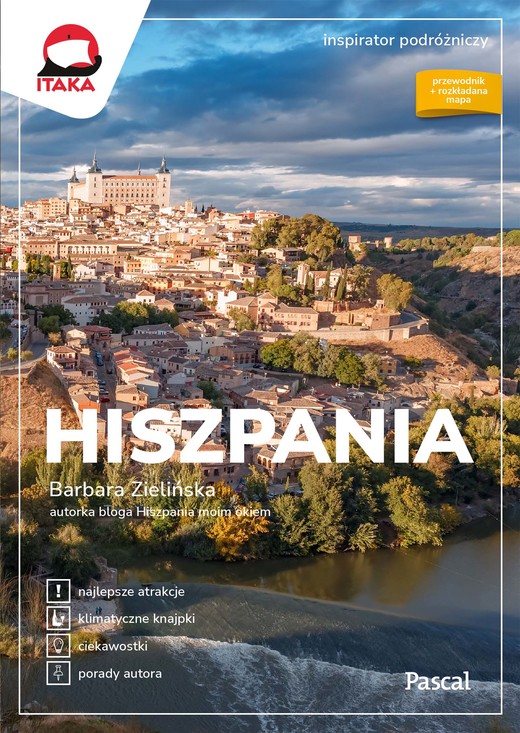 okładka Hiszpania. Inspirator podróżniczy książka | Barbara Zielińska