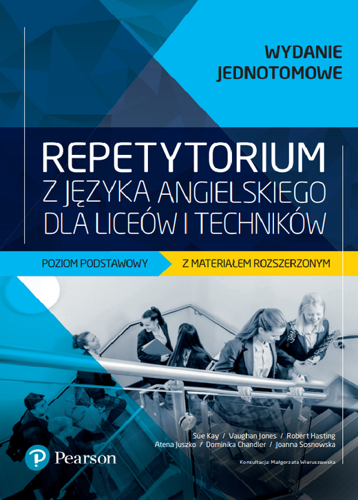 okładka Repetytorium z języka angielskiego dla liceów i techników. Poziom podstawowy z materiałem rozszerzonym + ebook książka | Opracowanie zbiorowe