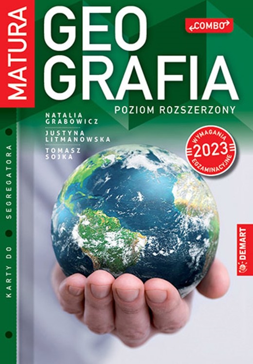 okładka Geografia. Karty do segregatora. Matura 2023 (poziom rozszerzony) książka