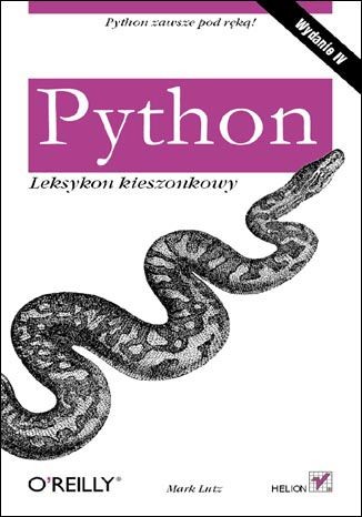 okładka Python. Leksykon kieszonkowy wyd. 4 kieszonkowe książka