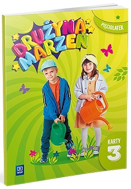 okładka Drużyna marzeń karty pracy przedszkole Pięciolatek część 3 książka | Opracowanie zbiorowe