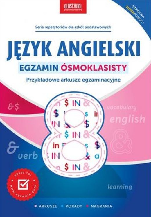 okładka Język angielski. Egzamin ósmoklasisty. Przykładowe arkusze egzaminacyjne książka